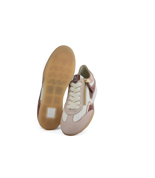 DL Sport Sneaker Nabuk Pink Goffry Panna