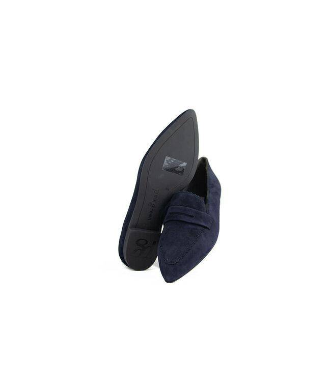Paul Green Loafer Blau Samtziege