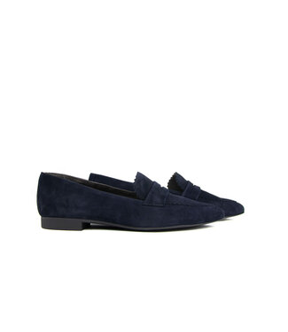 Paul Green Paul Green Loafer Blau Samtziege