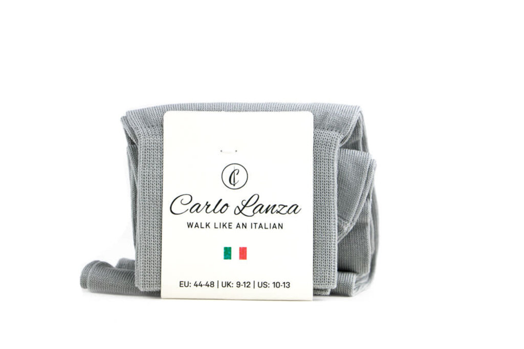Carlo Lanza Carlo Lanza Sok Light Grey Cotton