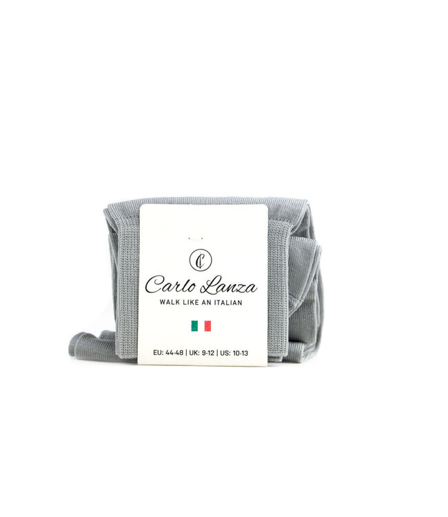 Carlo Lanza Sok Light Grey Cotton