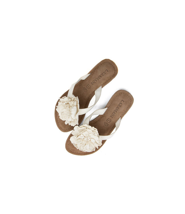 Lazamani Slipper Flower Offwhite