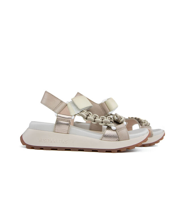 Hispanitas Sandaal Maui Taupe Cava