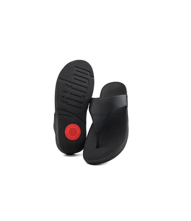 Fitflop Lulu Leather Toepost Black