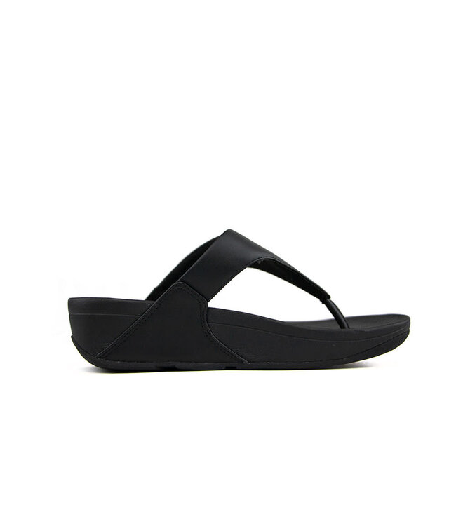 FitFlop Fitflop Lulu Leather Toepost Black