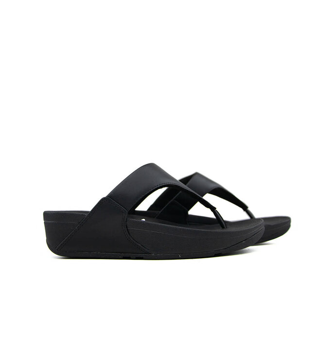 FitFlop Fitflop Lulu Leather Toepost Black