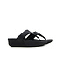 Fitflop Lulu Leather Toepost Black