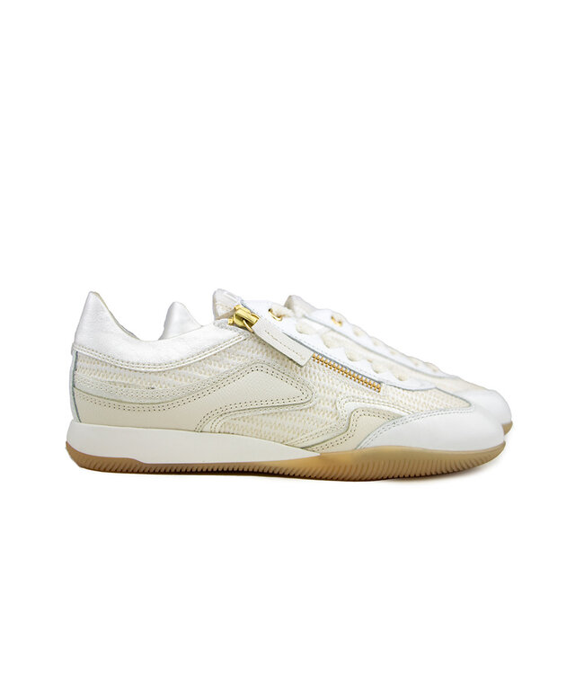 DL Sport Sneaker Sun Bianco Goffry Panna