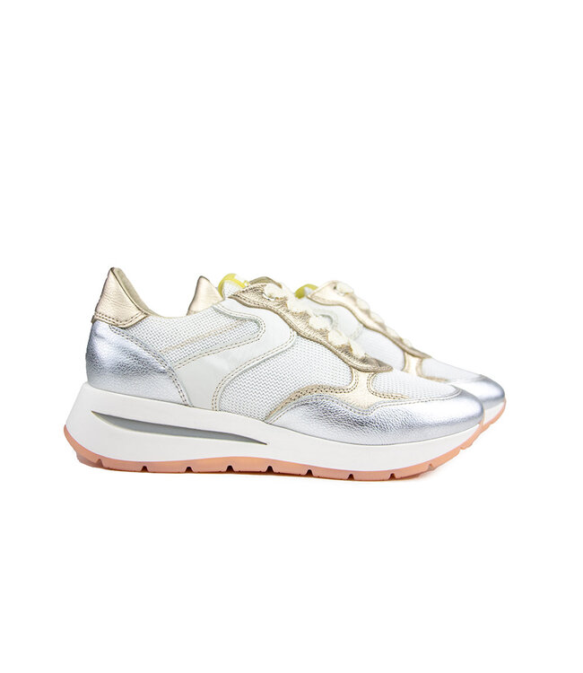 DL Sport Sneaker Doha Argento Chic Bianco