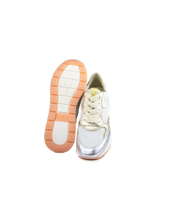 DL Sport Sneaker Doha Argento Chic Bianco