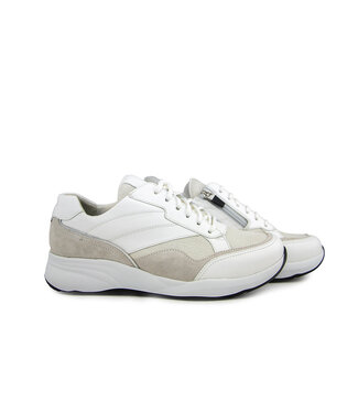Durea Durea Sneaker Wit Mat Zilver K