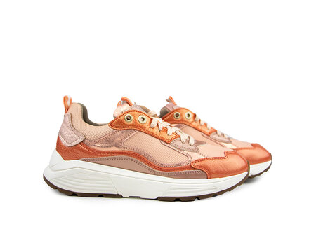 Xsensible Xsensible Sneaker Milau Soft Coral Combi G Xsensible Xsensible Sneaker Milau Soft Coral Combi G