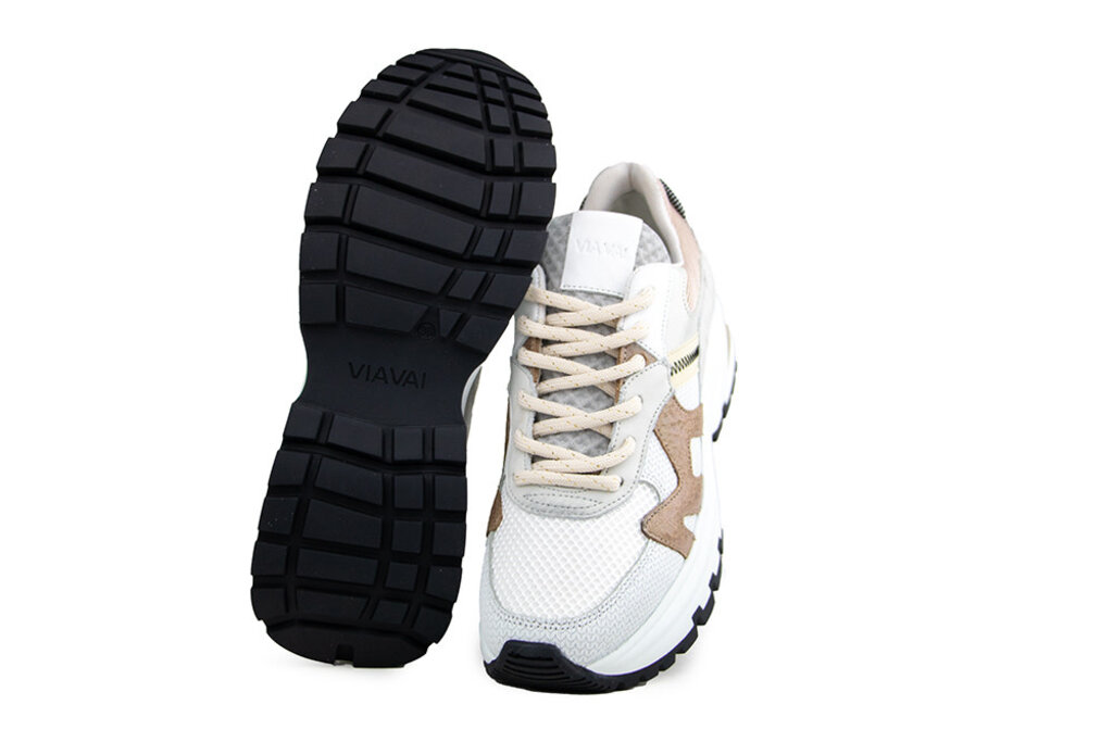 Via Vai Via Vai Sneaker Liz Finley Braid Combi Tabacco