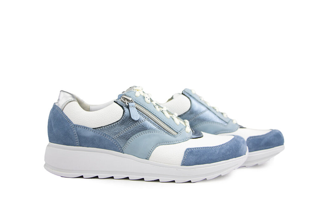 Durea Durea Sneaker Savoia Wit Zilver