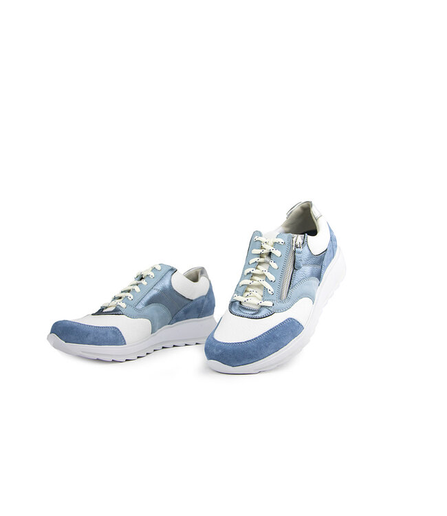 Durea Sneaker Savoia Wit Zilver