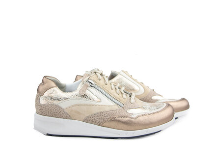 Durea Durea Sneaker Torrone Ivoor Witgoud H Durea Durea Sneaker Torrone Ivoor Witgoud H