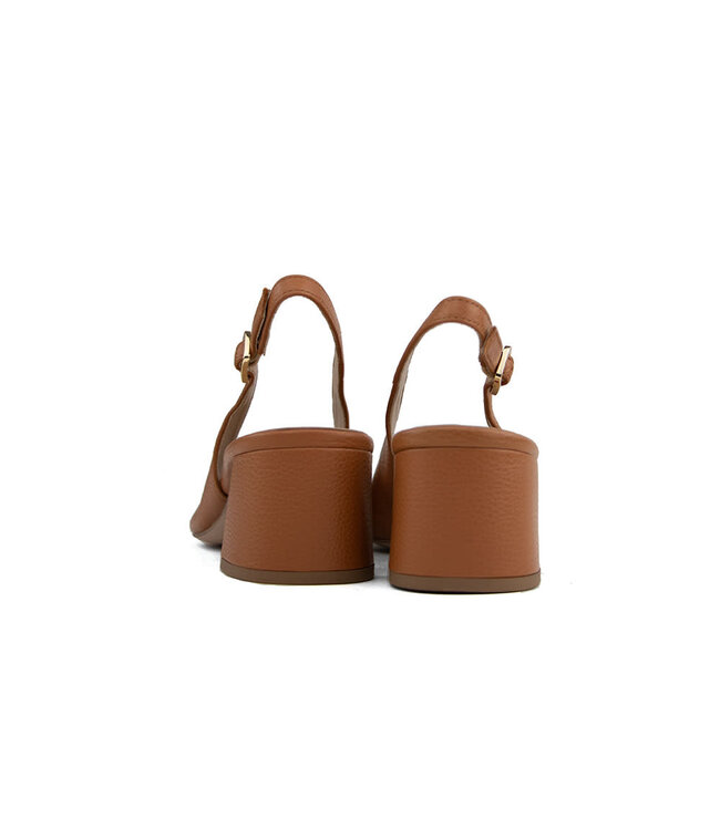 Hogl Slingback Pump Cognac Graincalf