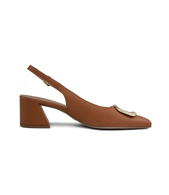 Hogl Slingback Pump Cognac Graincalf