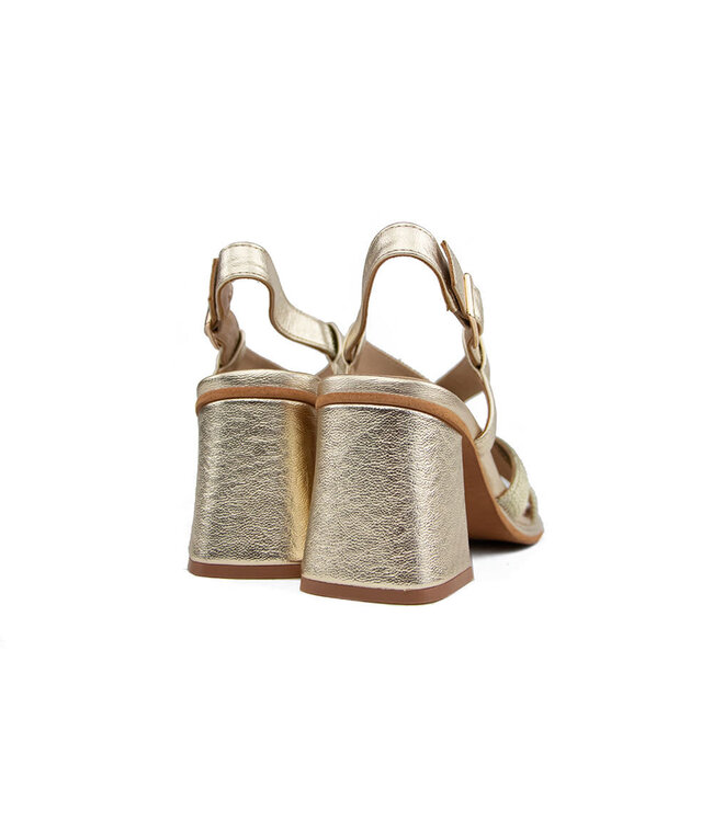 Regarde le Ciel Sandaal Perla String  Antares Gold