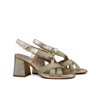 Regarde le Ciel Regarde le Ciel Sandaal Perla String  Antares Gold