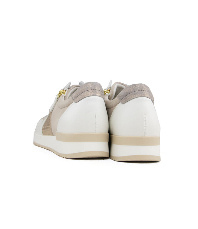 Gabor Sneaker Latte Oak Kombi Nappa Treccia