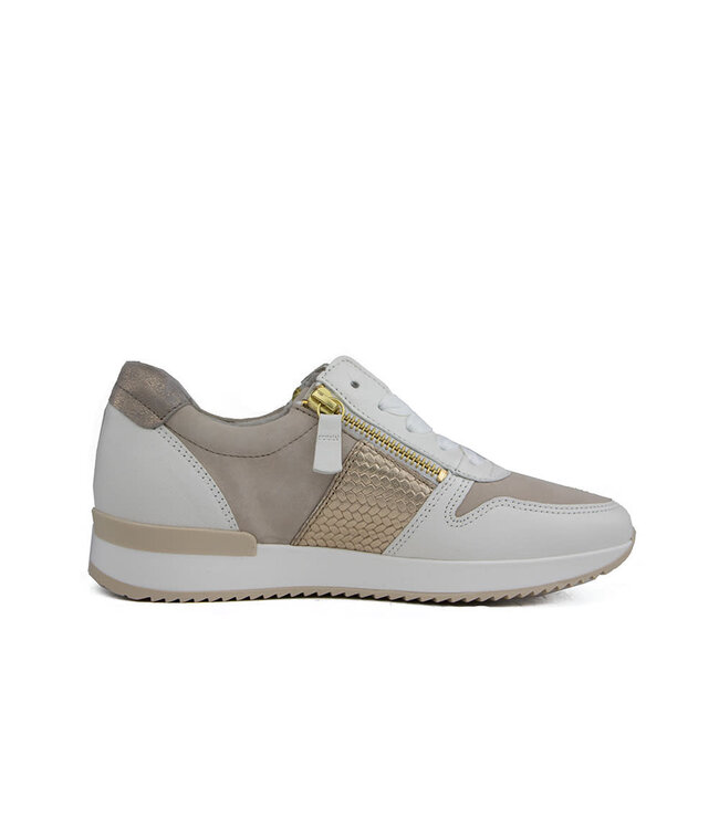 Gabor Sneaker Latte Oak Kombi Nappa Treccia
