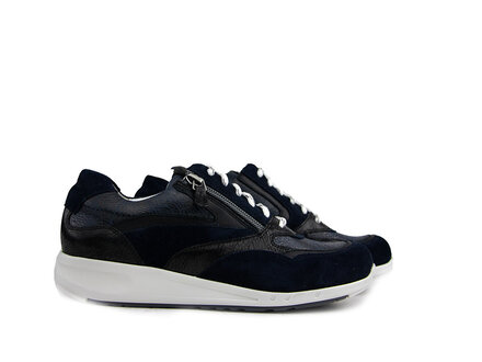 Durea Durea Sneaker Marine Zwart K Durea Durea Sneaker Marine Zwart K