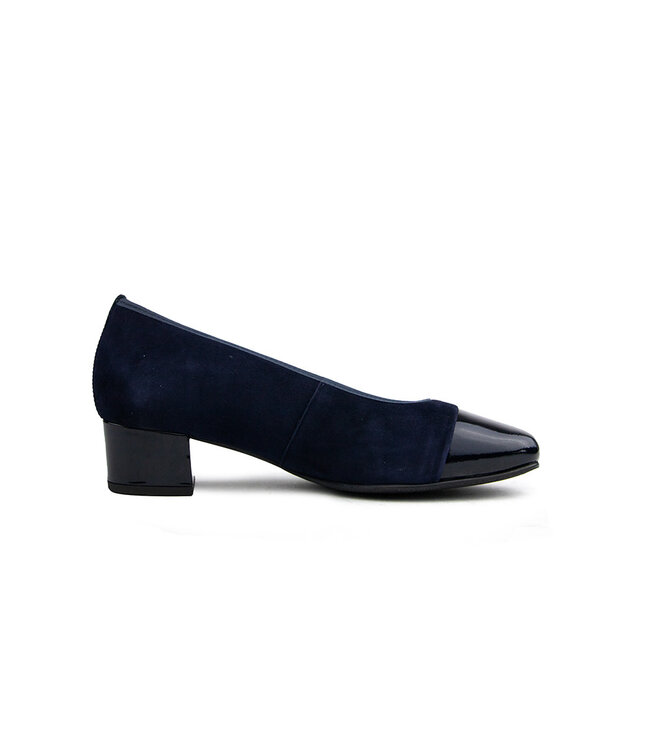 Hassia Pump Blue Multi Suede Lak Evelyn