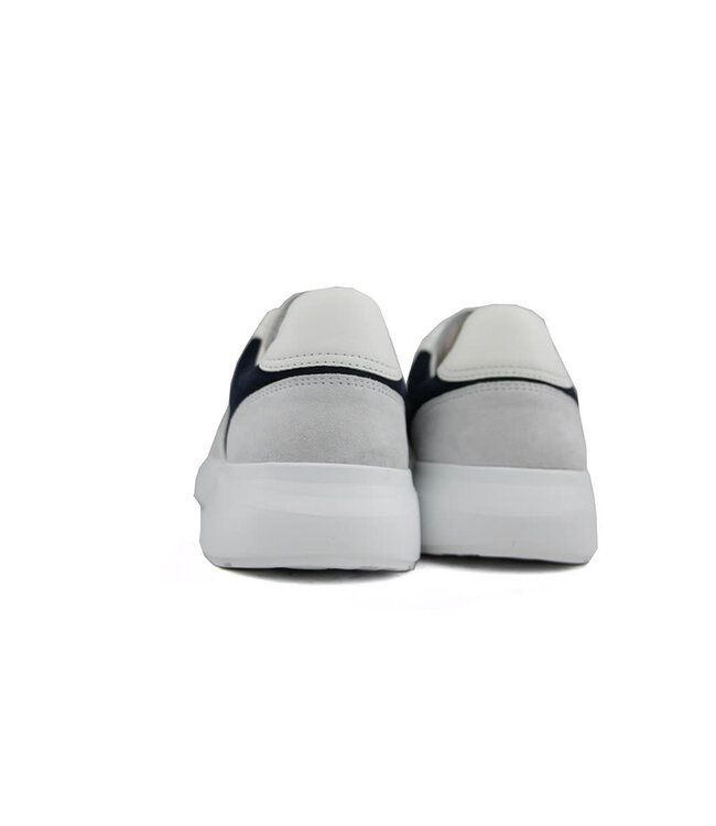 Nubikk Rocky Road Wave White Leather Navy
