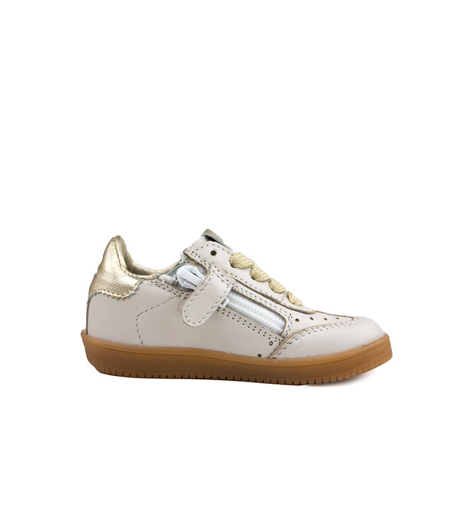 Pinocchio Sneaker Ivoor Goud Combi