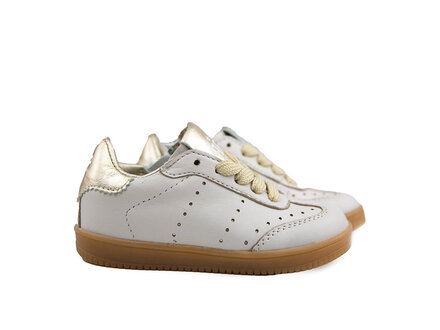 Pinocchio Pinocchio Sneaker Ivoor Goud Combi