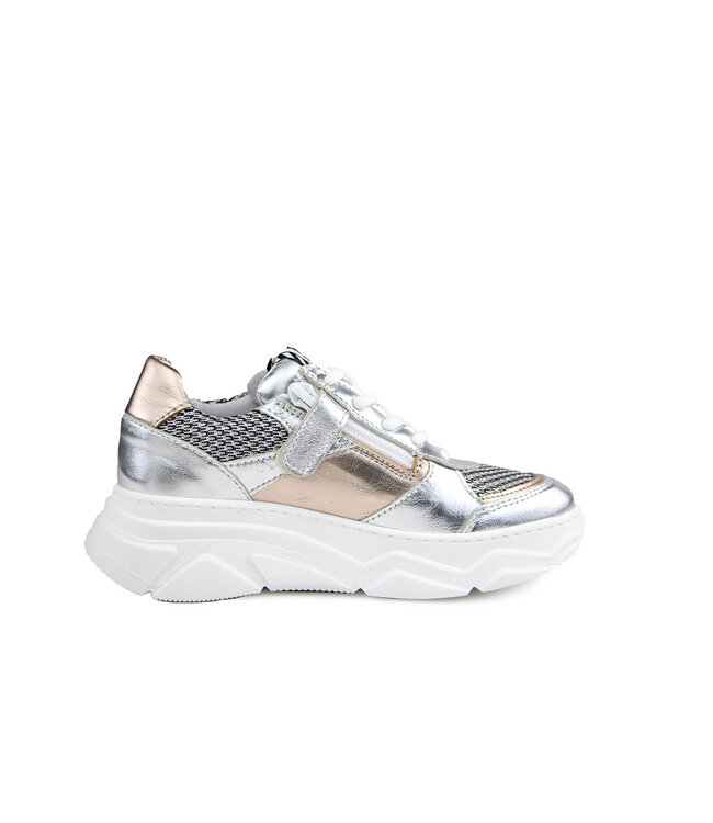 Red Rag Sneaker Silver Fantasy