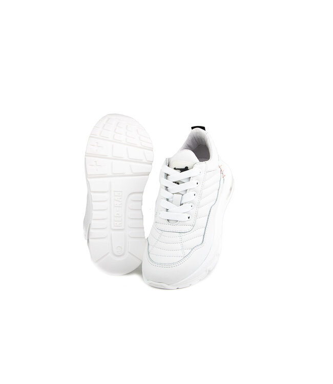 Red Rag Sneaker White Nappa