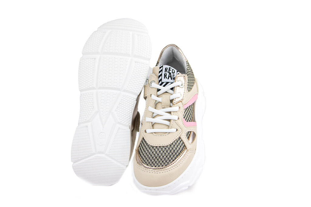 Red-Rag Red Rag Sneaker Beige Combi