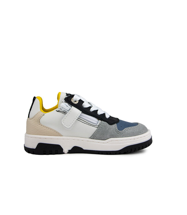 Red Rag Sneaker Grey Suede Combi