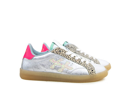 HIP Hip Sneaker Zilver Combi