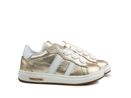 Pinocchio Pinocchio Sneaker Platinum Wit Combi