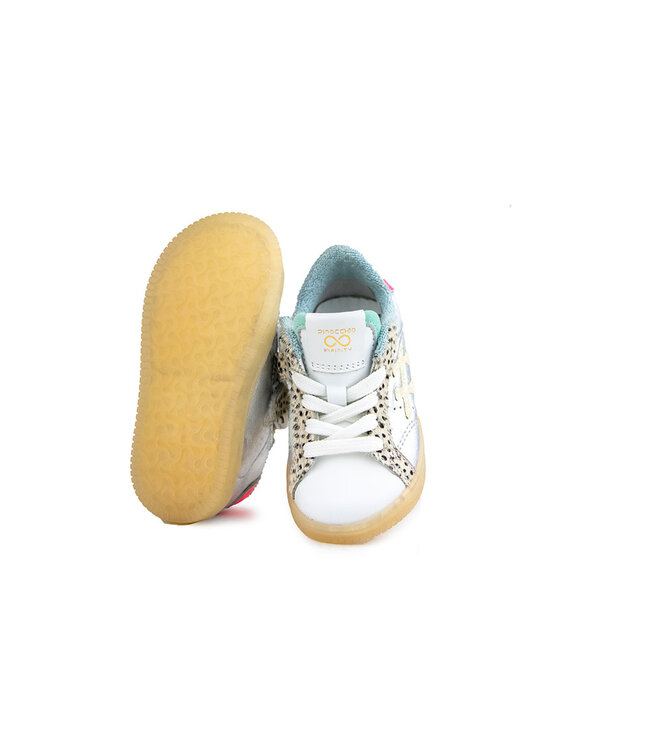 Pinocchio Sneaker Zilver Combi
