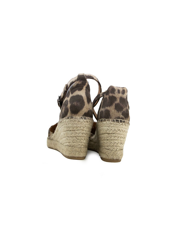 Via Vai Espadrille Flora Braid Giaguaro Brown