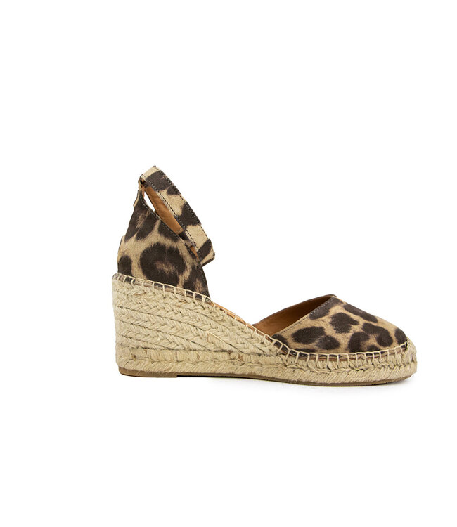 Via Vai Espadrille Flora Braid Giaguaro Brown