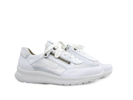 Hartjes Hartjes Rap Shoe Weiss Silber K Hartjes Hartjes Rap Shoe Weiss Silber K