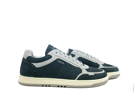 Van Lier Van Lier Sneaker Miami Grijs Blauw Nubuck Van Lier Van Lier Sneaker Miami Grijs Blauw Nubuck
