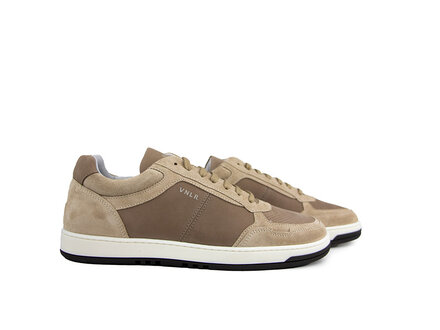 Van Lier Van Lier Sneaker Miami Taupe Nubuck Van Lier Van Lier Sneaker Miami Taupe Nubuck