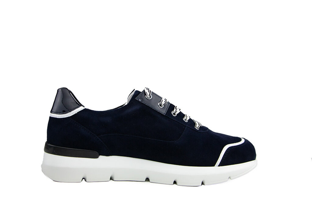 Hassia Hassia Sneaker Blue Weiss Bordeaux