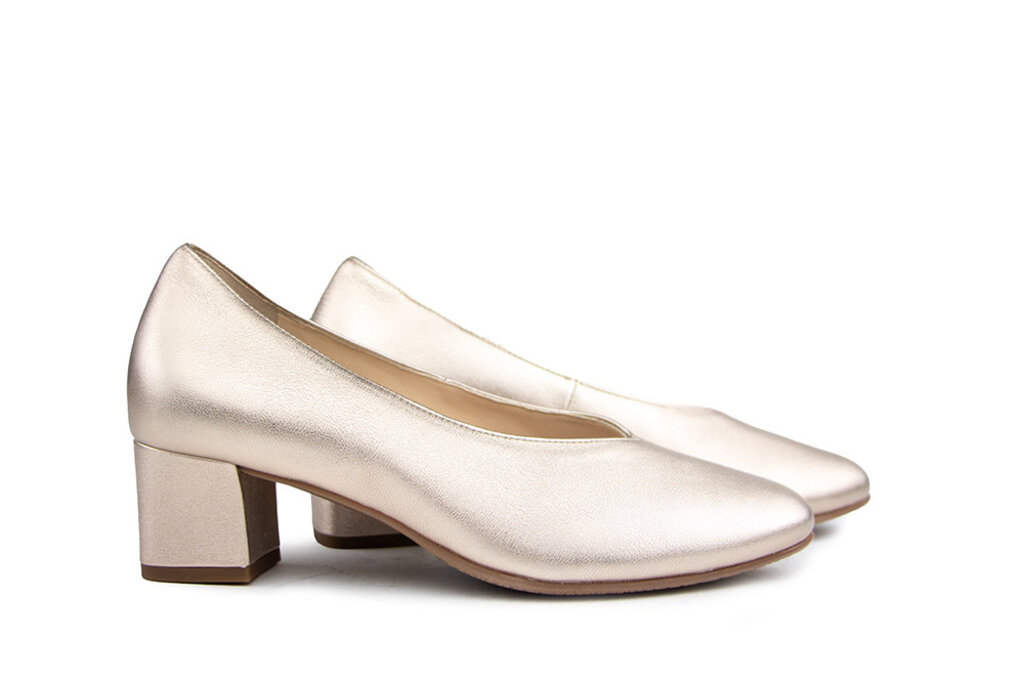 Hassia Hassia Pump Lightbronze Perlato Capri