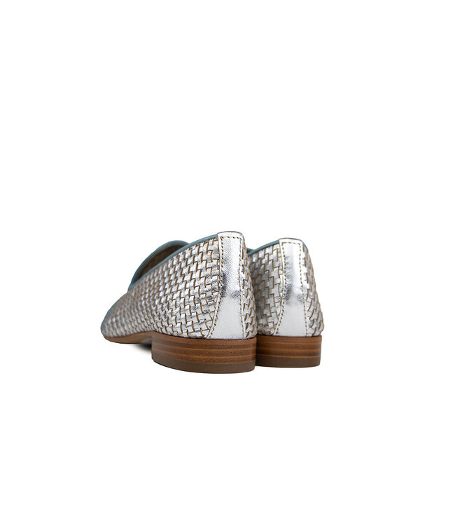 Pertini Loafer Escalera Silver Vlecht