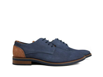 Van Lier Van Lier Veter Amalfi Navy Blauw Nubuck