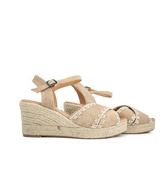 Via Vai Via Vai Espadrille Luisa Ayla Sierra Noisette