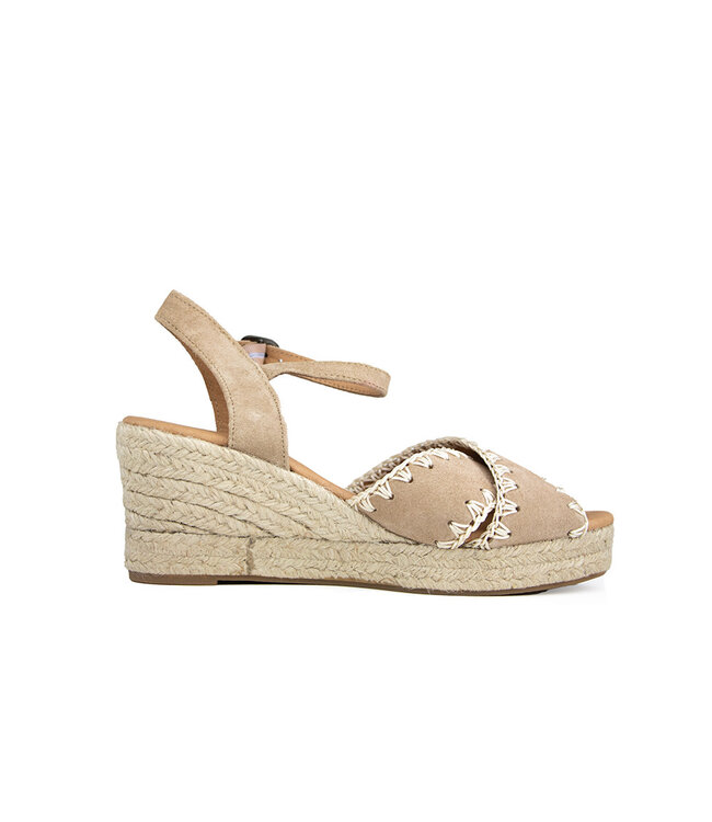 Via Vai Espadrille Luisa Ayla Sierra Noisette