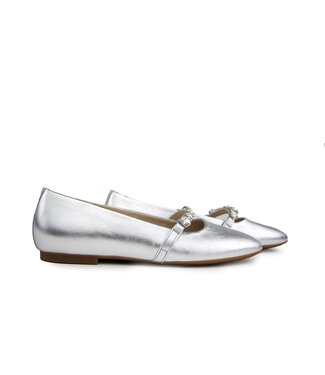 Gabor Gabor Bandschoen Shine Metallic Silber Kristal